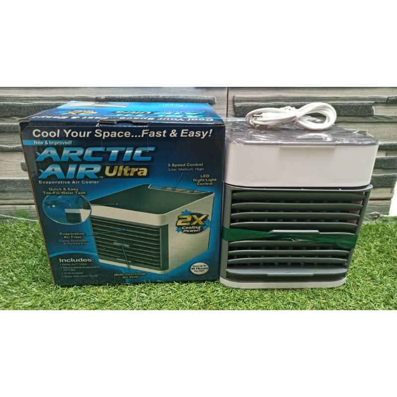 AC MINI AC PORTABLE USB ORIGINAL IMPORT ARCTIC AIR ULTRA 2X COOLING POWER AIR COOLER