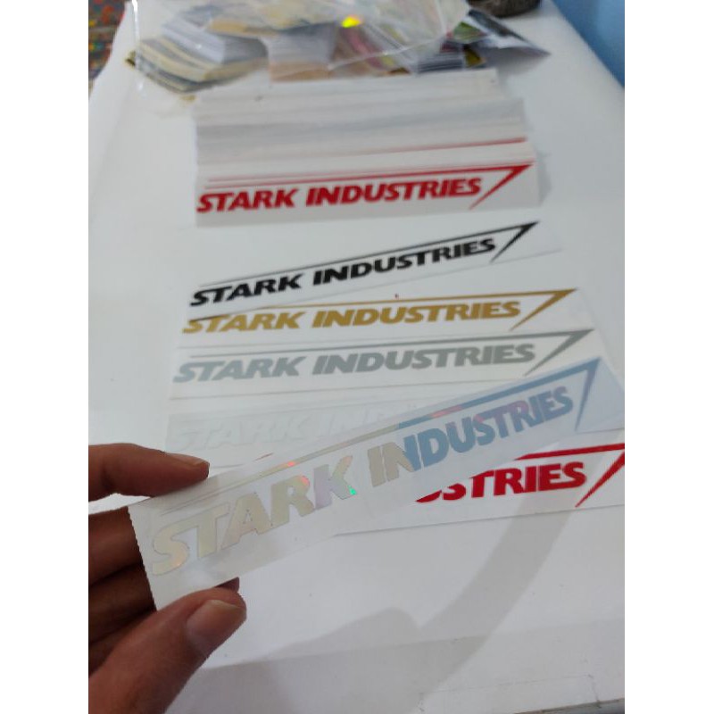 STICKER STARK INDUSTRIES CUTTING