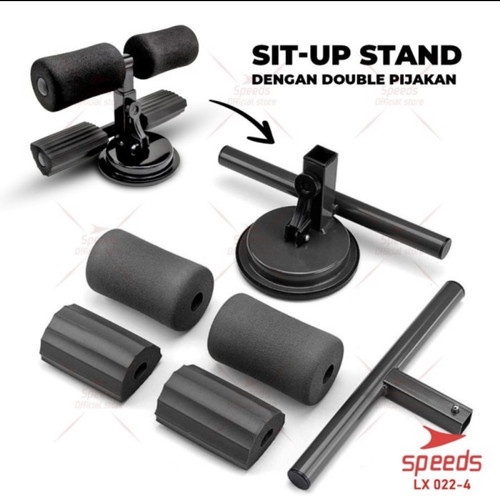 Alat bantu Sit up Double stand Sit Up Stand DOUBLE HOLDER alat bantu olahraga penahan kaki 022-4