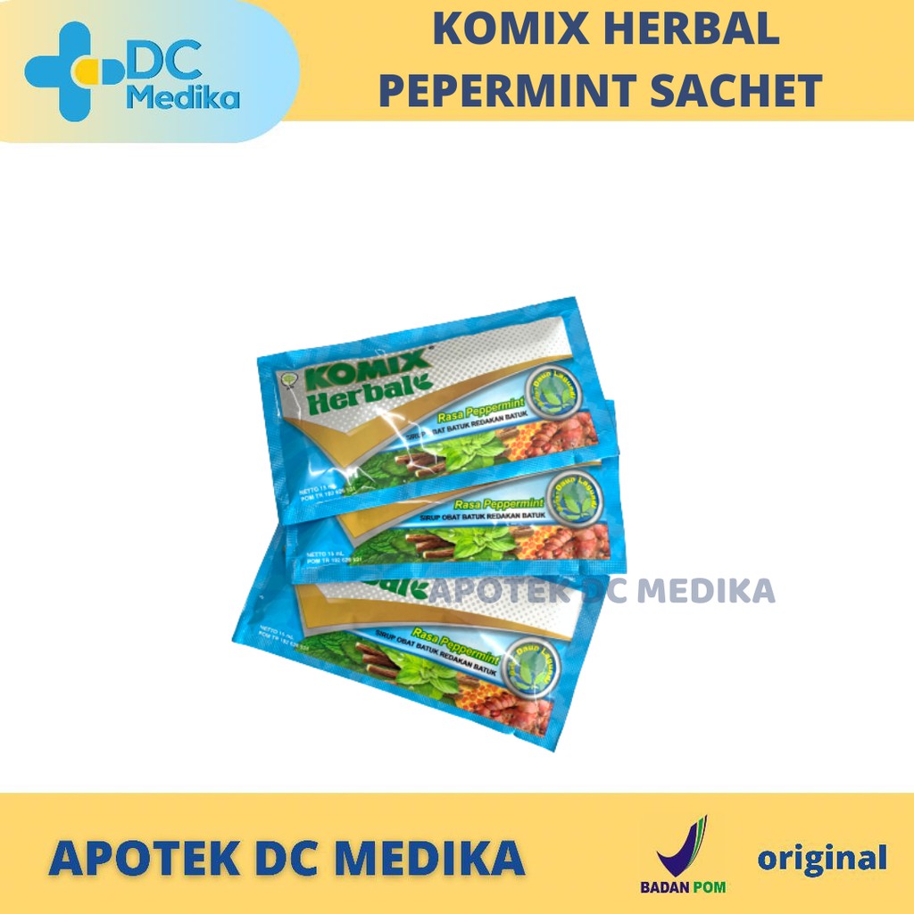 KOMIX HERBAL SACHET / OBAT BATUK