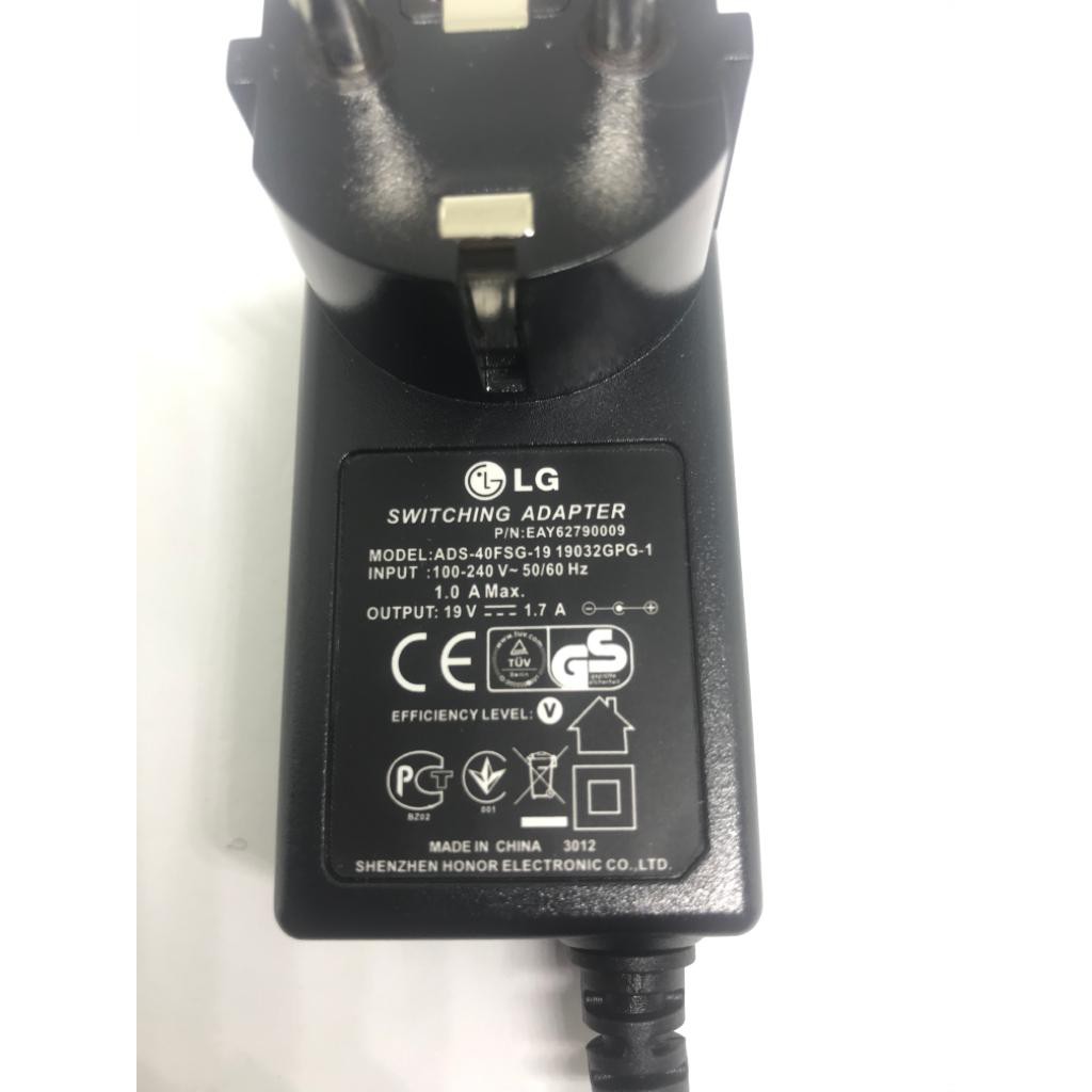 Adaptor TV Monitor LCD LG 19V 1.7A ORIGINAL