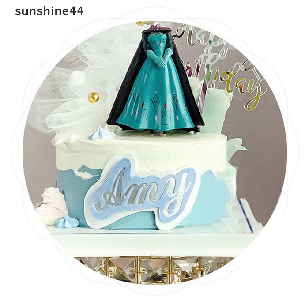 Sunshine Cetakan Kue / Fondant DIY Bentuk Huruf Alfabet Bahan Akrilik