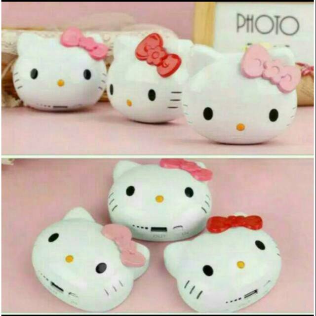 Power Bank Hello Kitty Lucu 12000mah / PowerBank karakter hello kitty