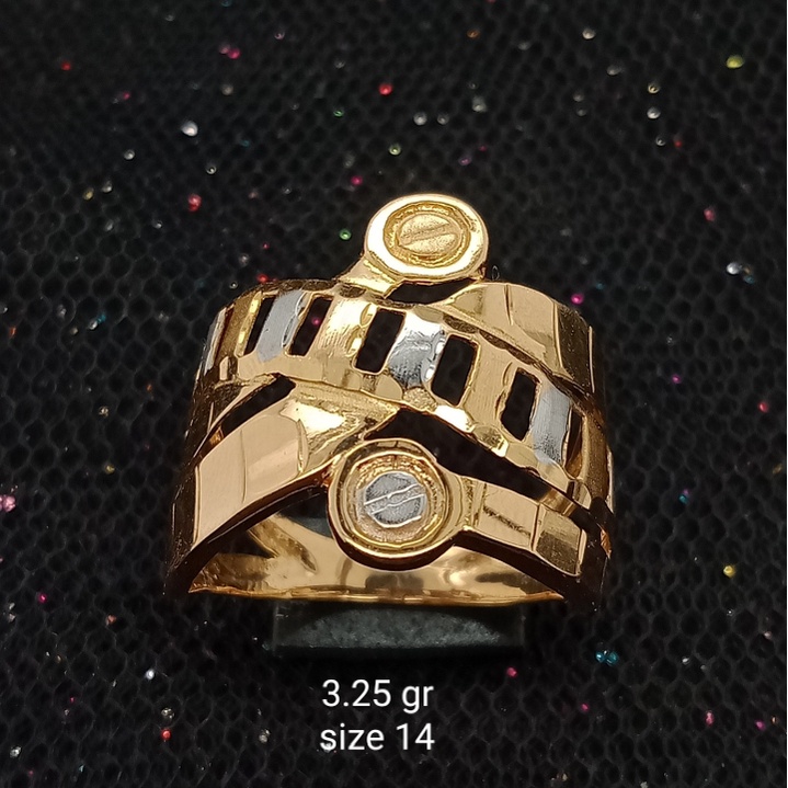 Cincin Emas 17K - 3.25 gr Kadar 750 - 949