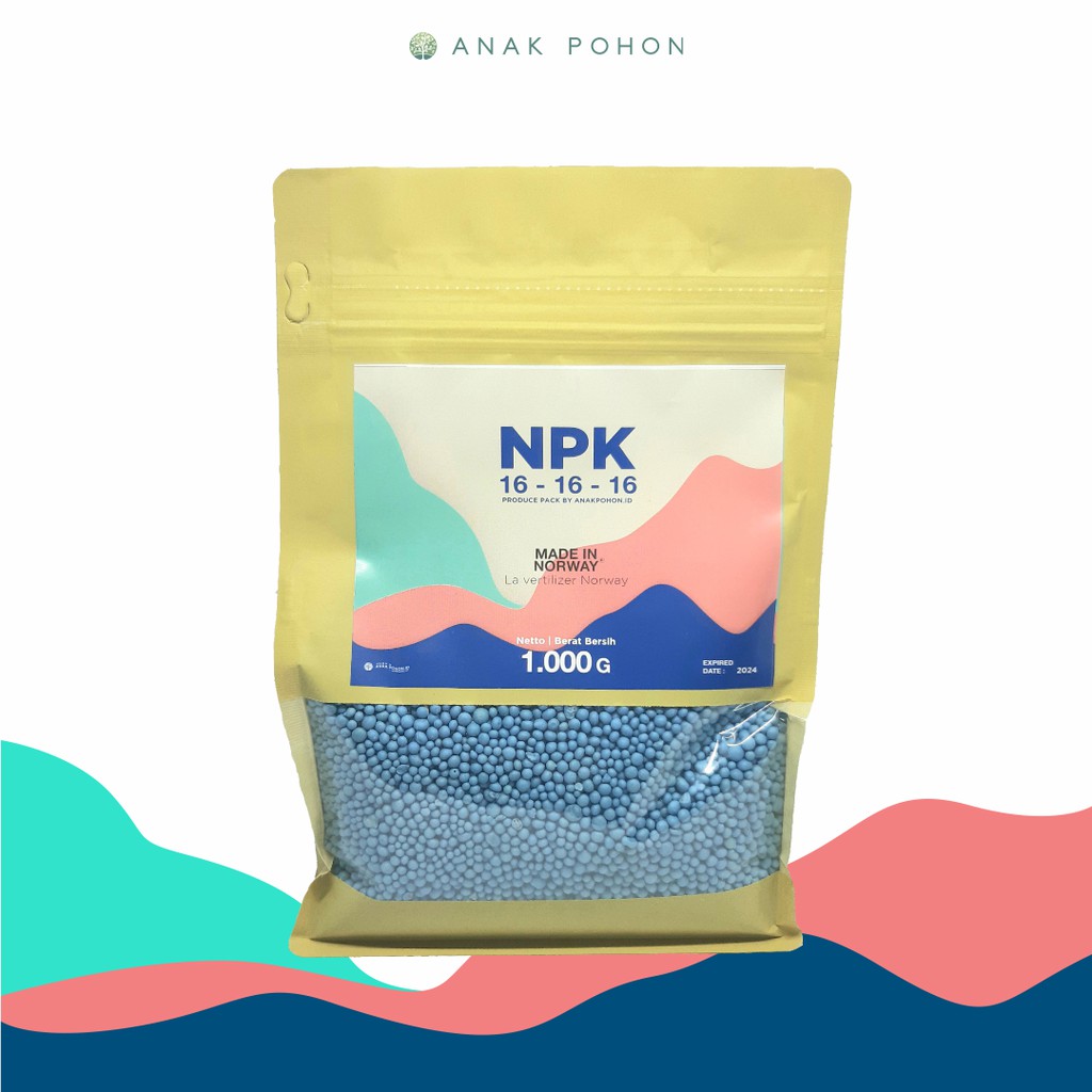 Pupuk NPK Mutiara 16-16-16 (1 KG)