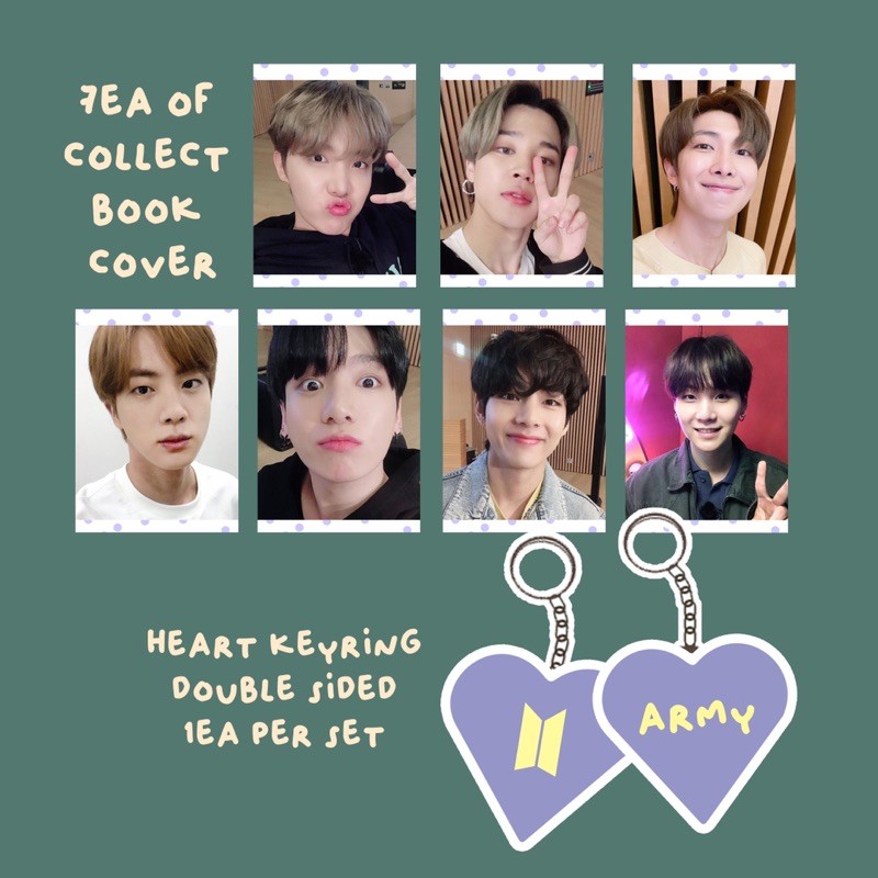 Album Photocard NCT BTS Heart Shaped Bentuk Hati Binder Collect Book
