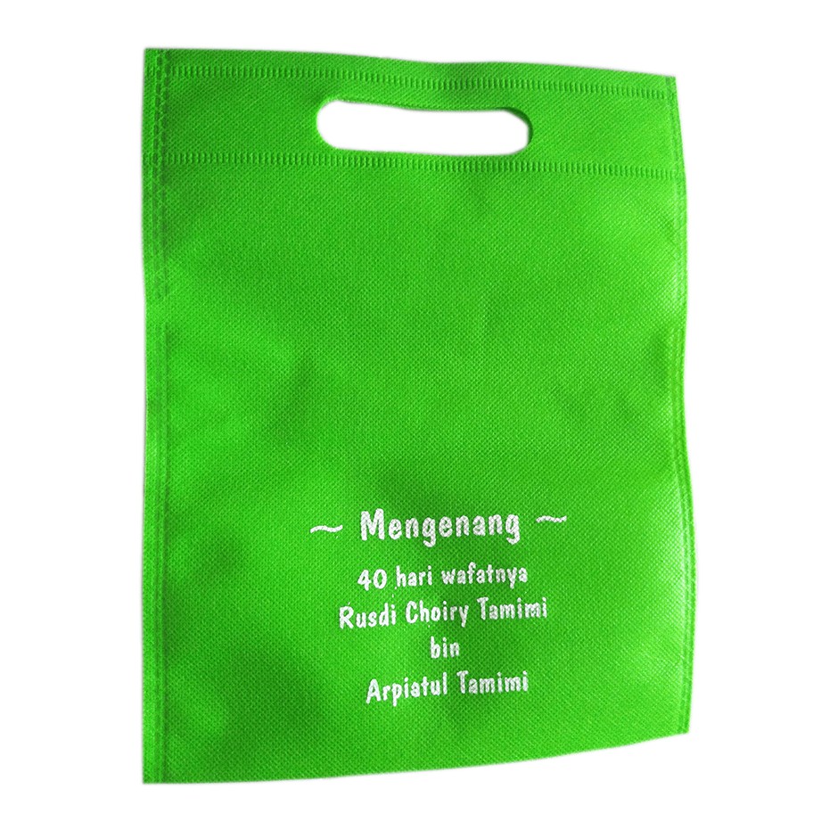 

Cetak Sablon Tas Spund Bond 25x35 cm (Sablon Custom) MURAH
