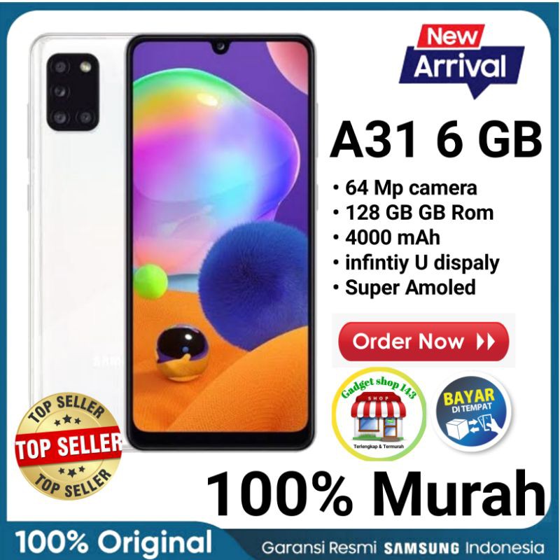 Samsung a31 ram 6 gb termurah