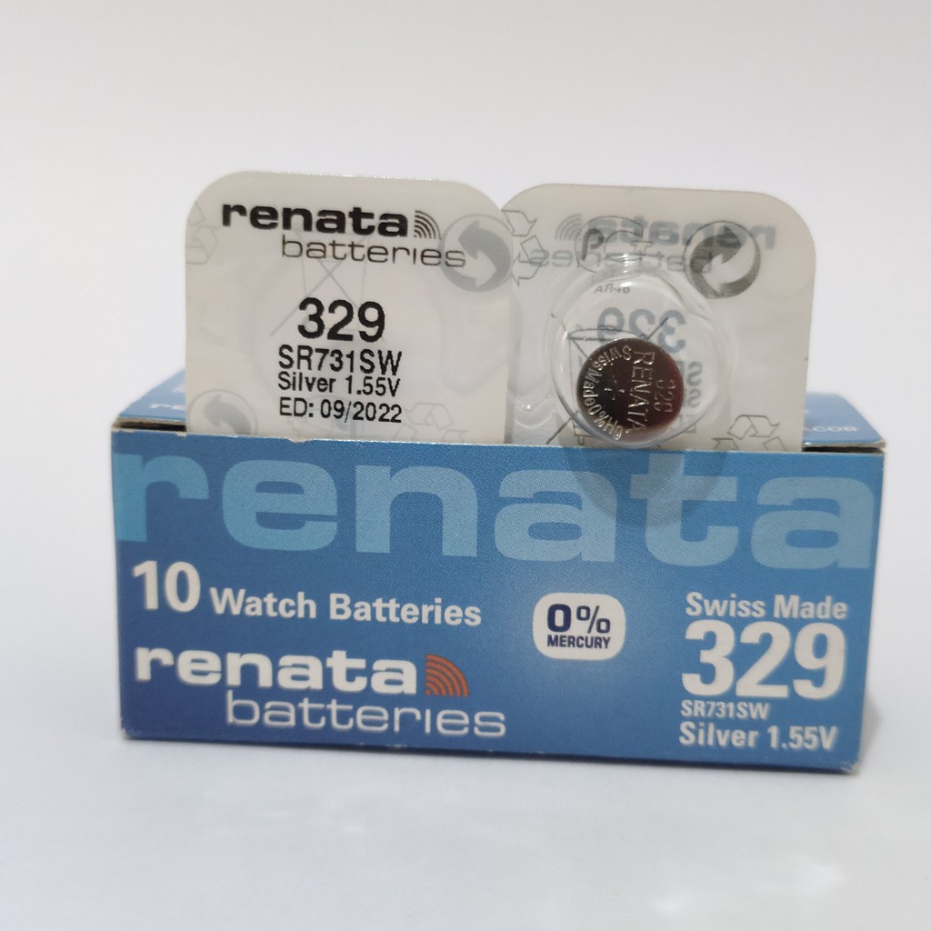 BATRE RENATA SR731SW SR731 SR 731 SW 329 BATTERY BATERAI ORIGINAL