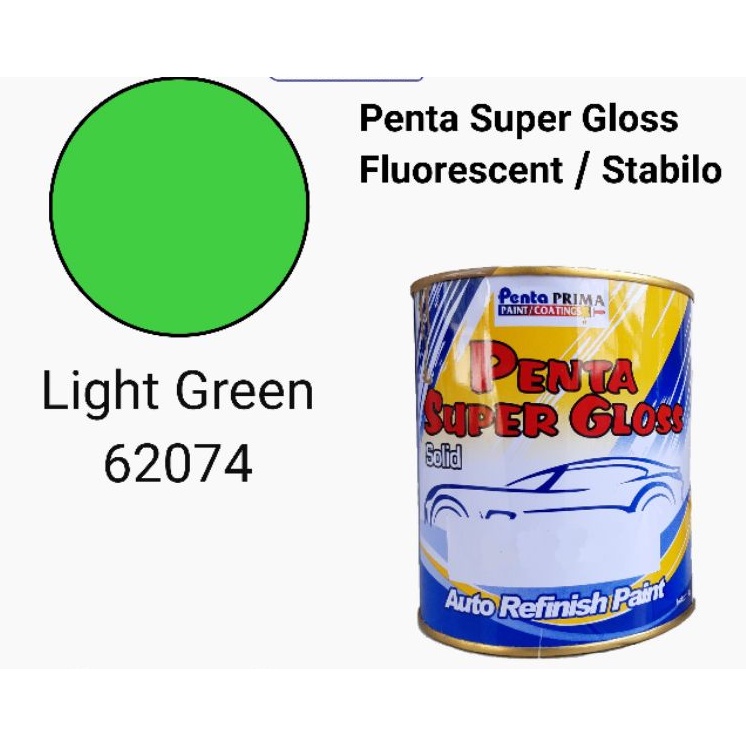 Cat stabilo fluorescent NC penta super gloss light green 1kg