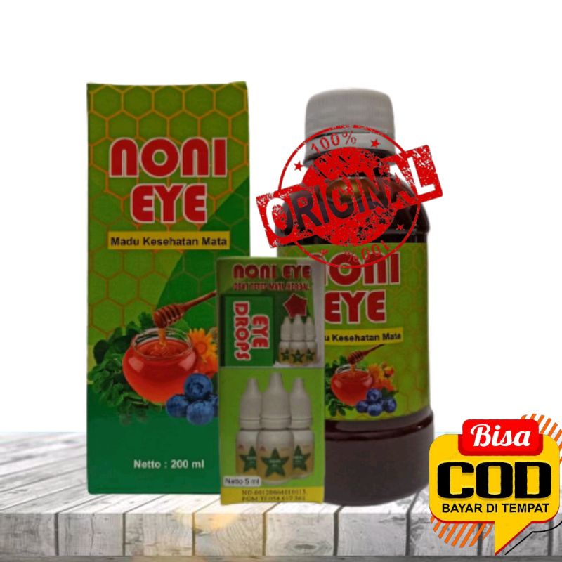 PAKET MADU NONI EYE OBAT MATA KATARAK MINUS SILINDER PLUS MERAH SILAU GATAL BERAIR GLAUKOMA RABUN BU