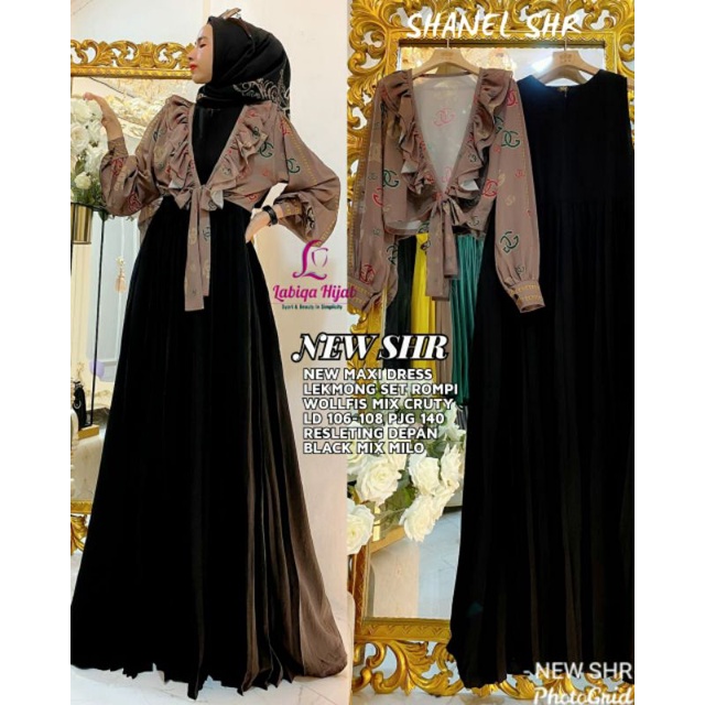 NEW SHR SHANEL SET, NEW SHR LEKMONG, SET OUTER SHR, DRESS LEKMONG SHR TERNARU, SHR LEKMONG SET