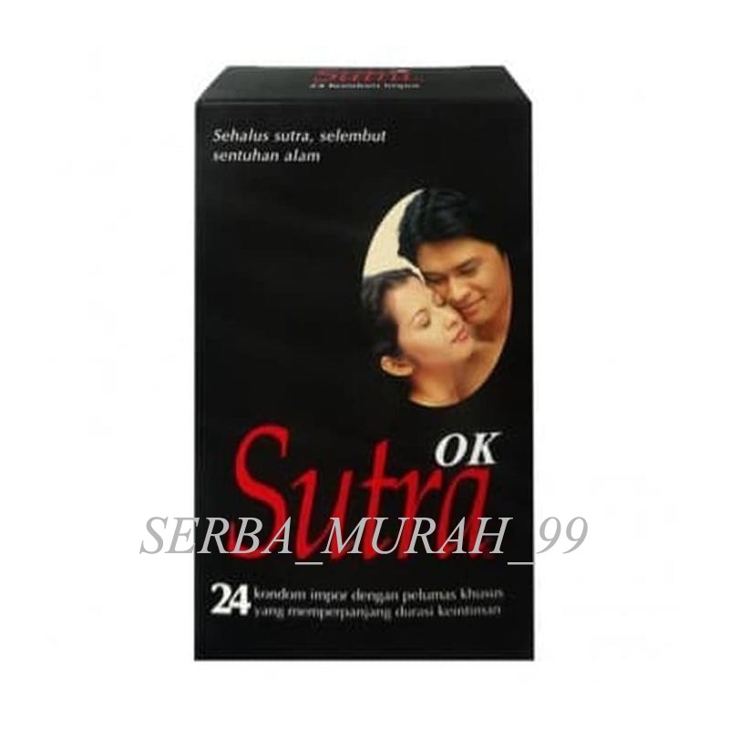 Kondom Sutra OK isi 24 Pcs - Kondom Hitam Sutra