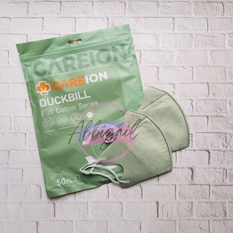 𝘈𝘉𝘎✰ Masker Duckbill Careion isi 50 pcs Mix Warna / Duckbill Full Colour Warna Warni / MASKER CAREION DUCK BILL EMBOS FULL COLOUR SERIES ISI 50PC / MASKER DUCK BILL CAREION FACE MASK 3PLY EMBOS 1128