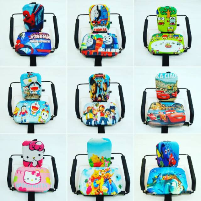 Boncengan motor anak kursi bonceng anak kursi bayi jok bayi