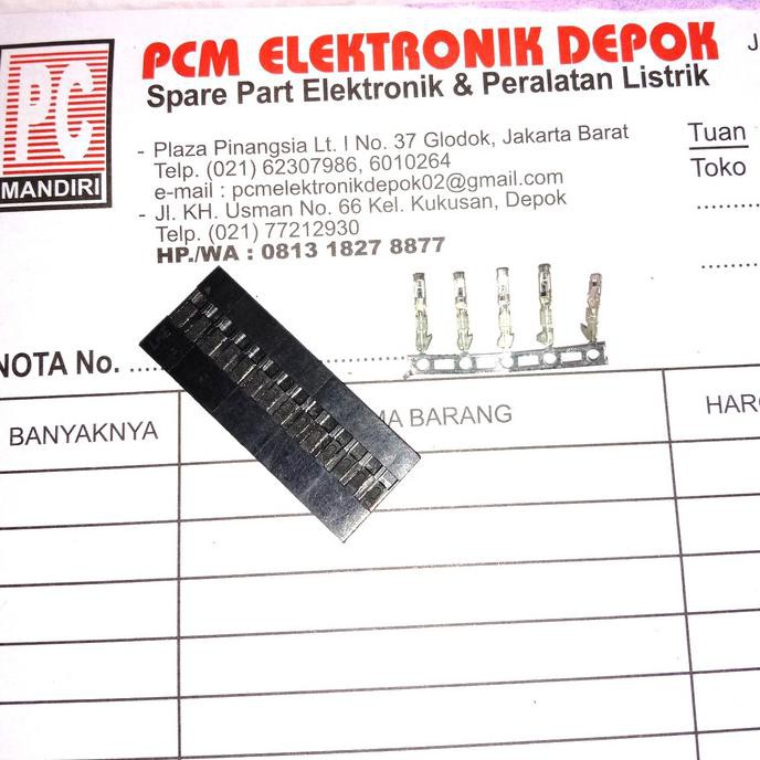 Black Housing 14Pin Bh B H 14P Header 1Set Sama Besi Pcmelebik54