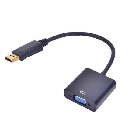 Displayport DP Male To VGA Female Adapter Display Port  Converter Cable