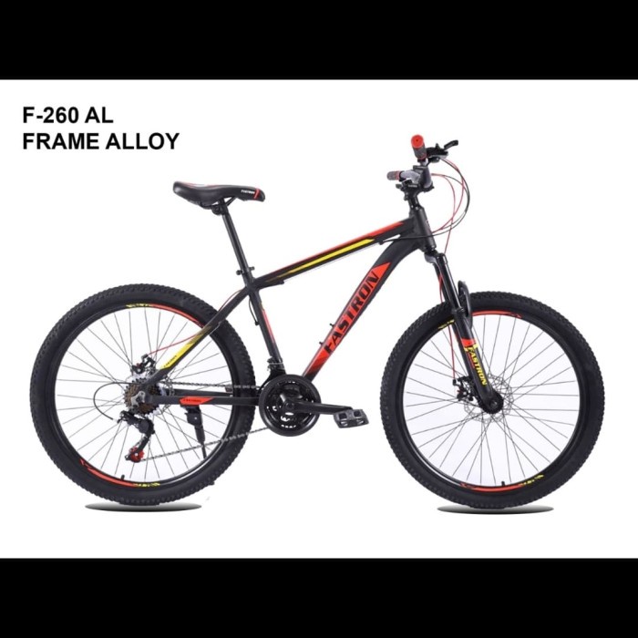 khusu kargo MTB 26" Fastron F260 DT VT sepeda gunung MTB 26 inch