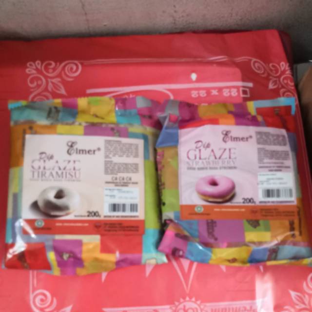 

Elmer glaze selai topping donat 200gr