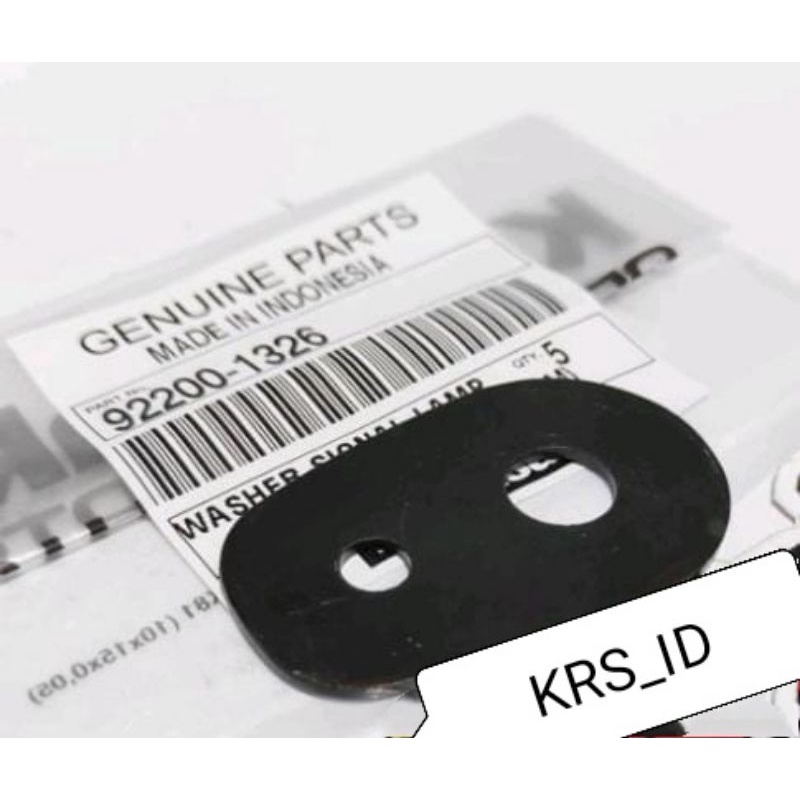 Washer Plat Lampu Sen Depan Ninja 150 R SS Original (satuan)