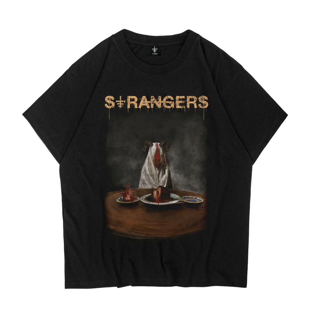 Ready Stock - Baju Kaos STRANGERS Official Merchandise Surai seraya Oversize Tshirt