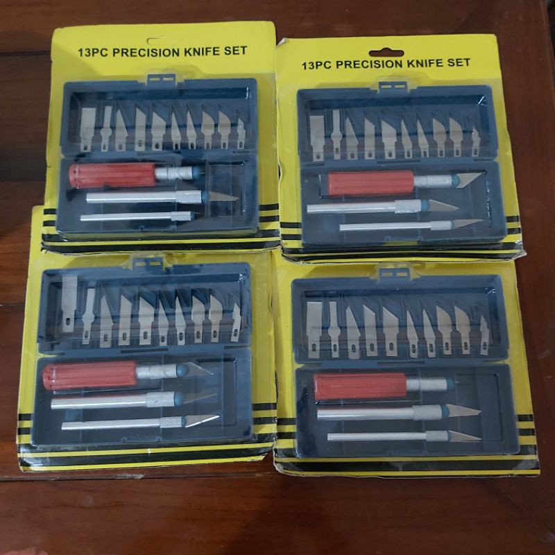 pisau airbrush set knife set
