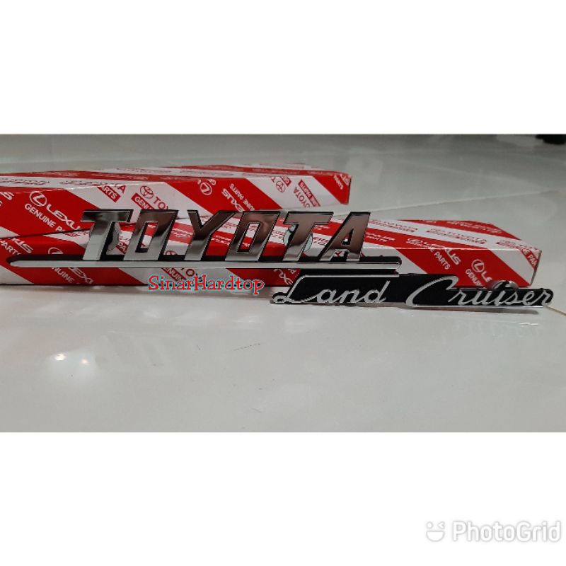 Emblem Toyota Landcruiser Hardtop FJ40 1F ORI