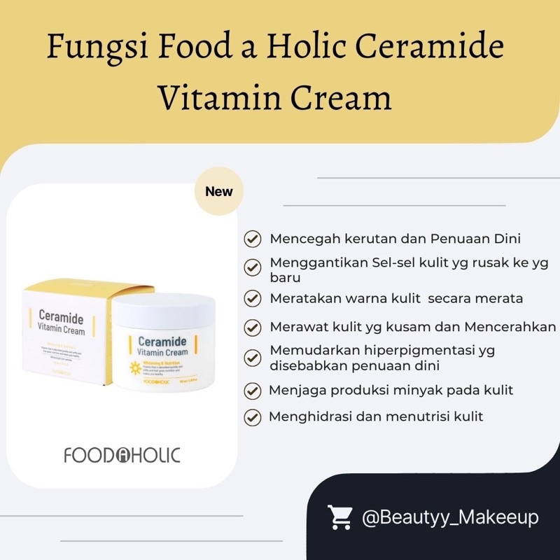 [BPOM] FoodAHolic Moisturizer Size 100ML