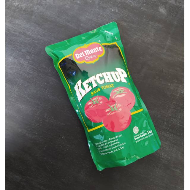 

Delmonte Saus Ketchup Saos Tomat Pouch 1 Kg