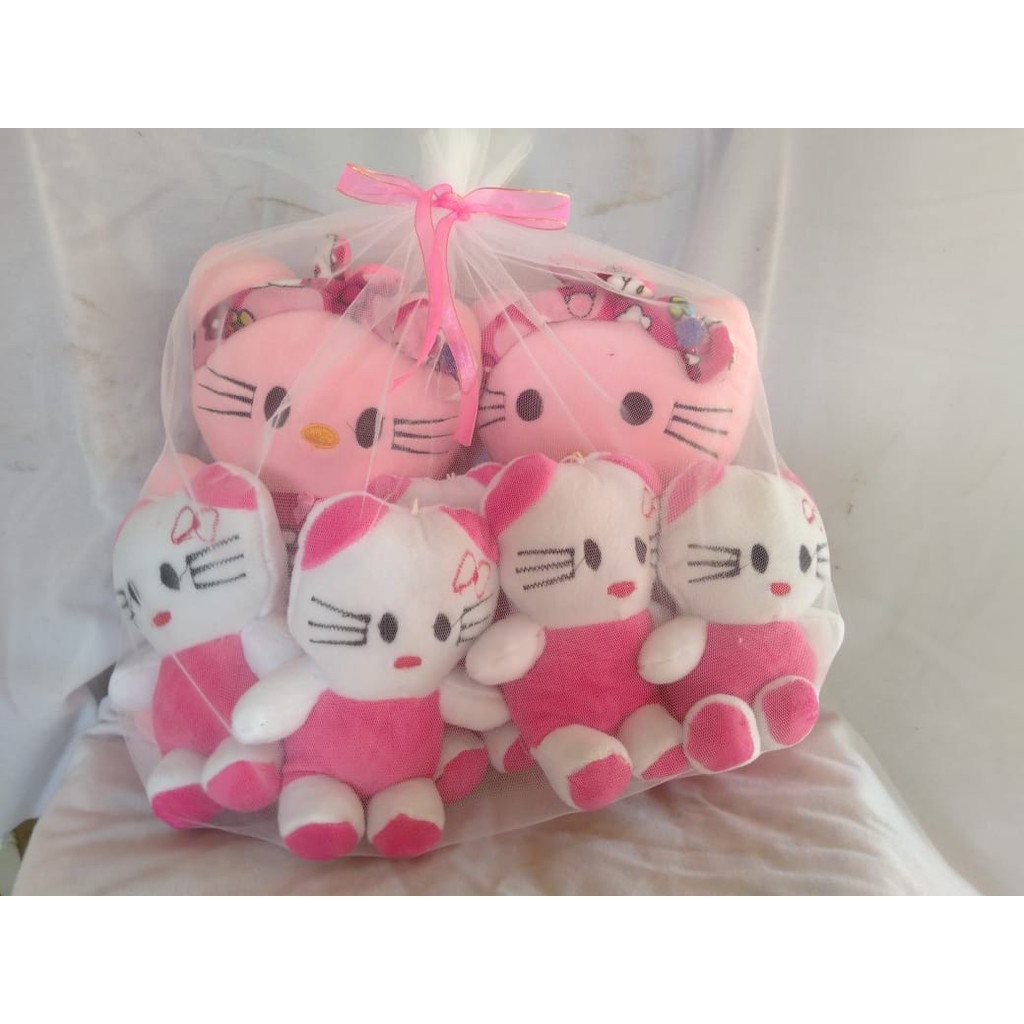 BISA COD boneka hello Kitty beranak induk 2 anak 5