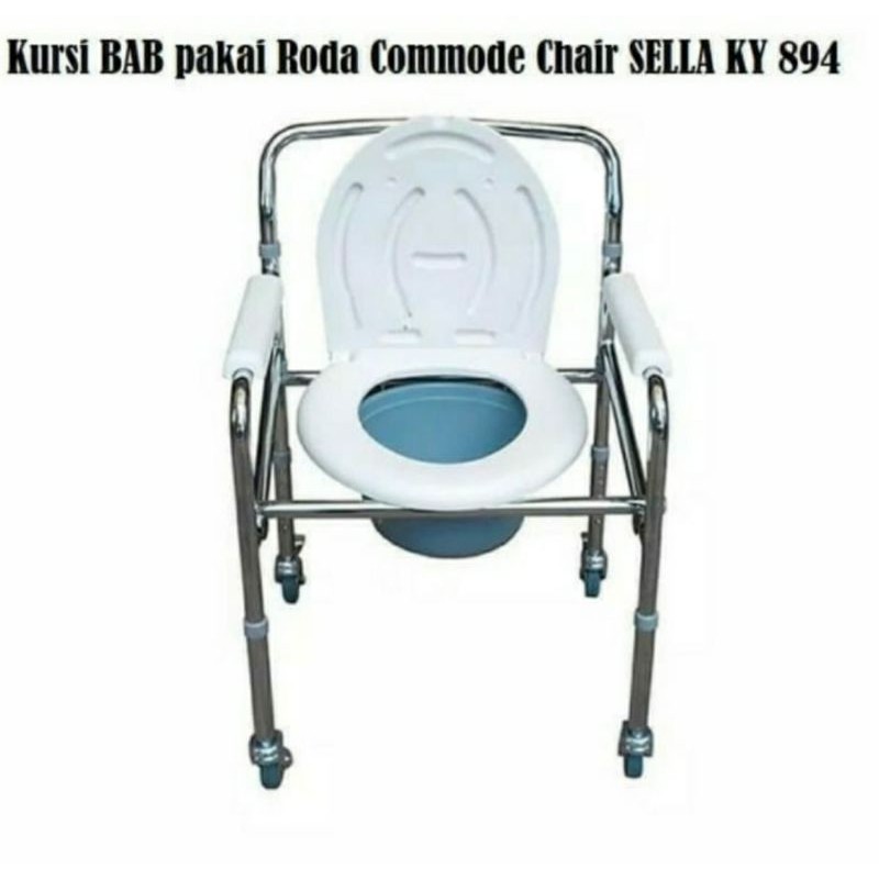 Jual Kursi Bab Kursi Toilet Kursi Commode Comode Chair Sella Roda Sella Shopee Indonesia