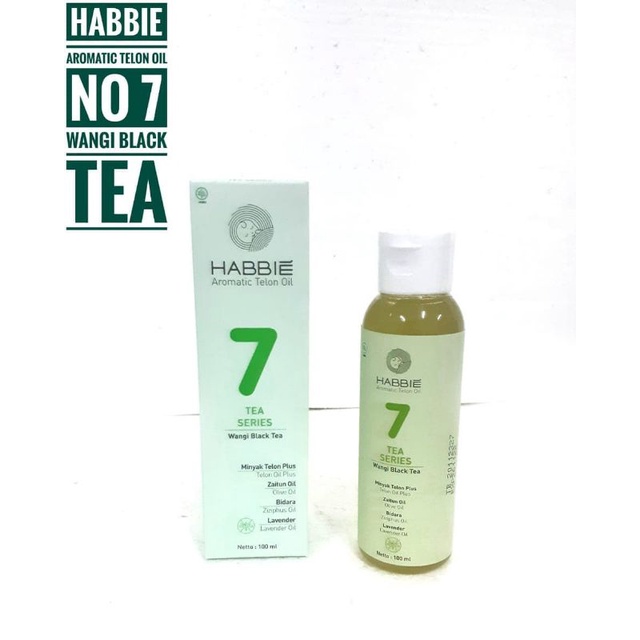 Habbie Aromatic Telon Oil Plus (tea series) No. 7 Black Tea -100ml