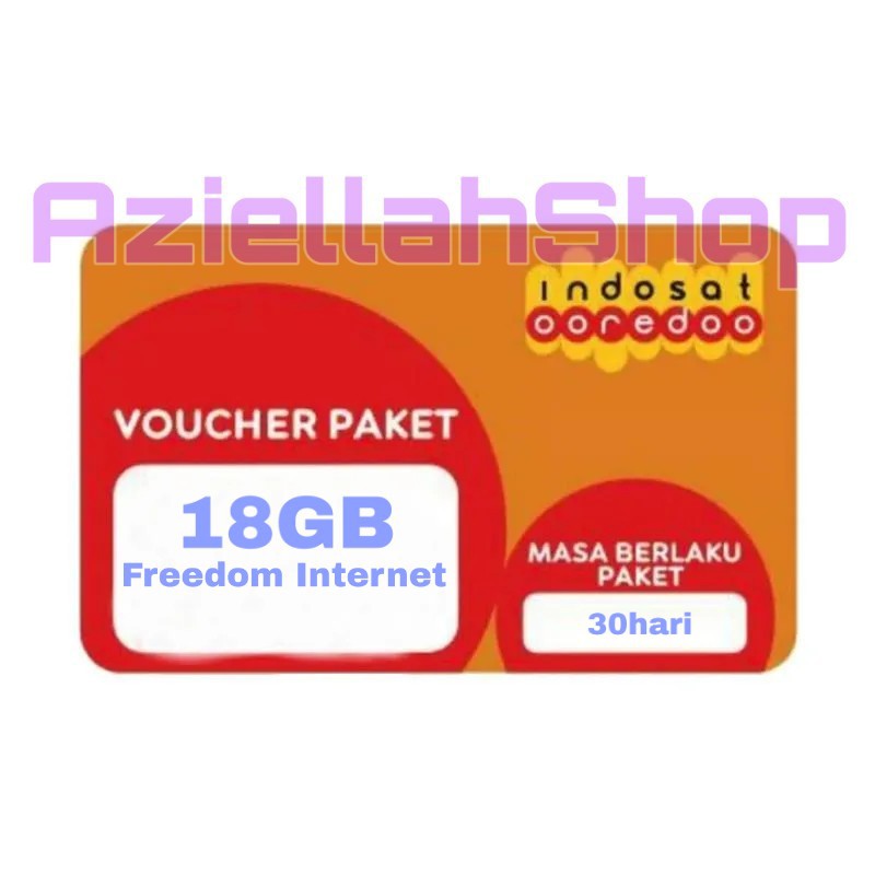 Indosat Freedom Internet 18GB