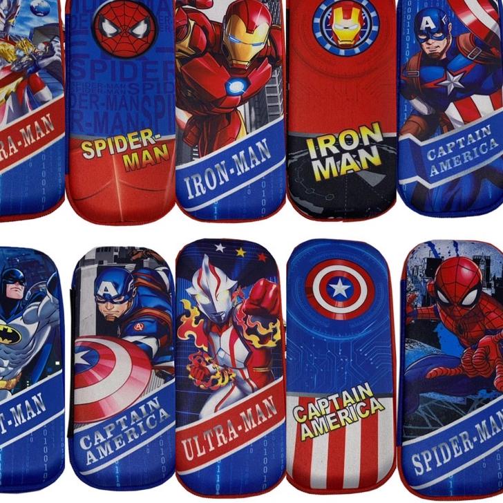 

kotak pensil superhero import tempat pensil anak cowok hardcase ✔