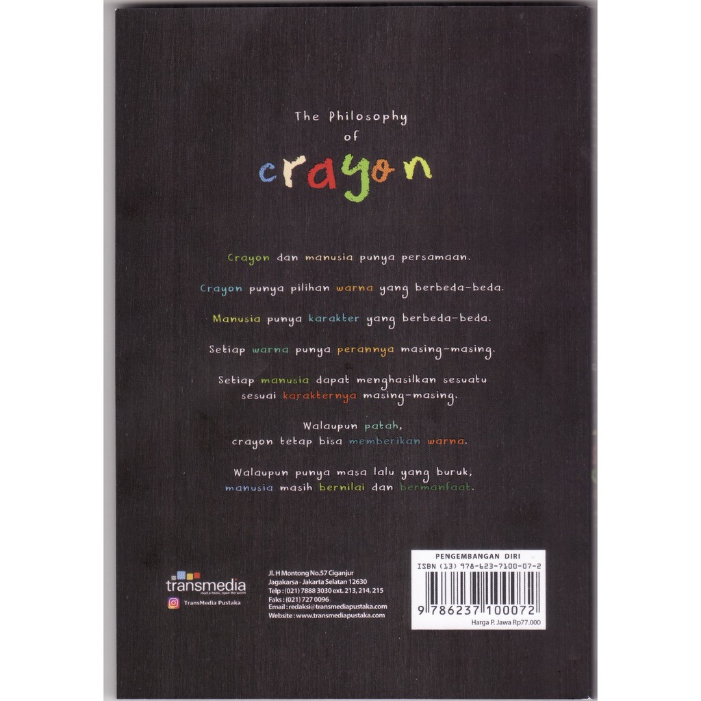 

Terlaris ✨ - #The Philosophy of Crayon3.1.23