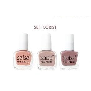 Salsa Nail Polish (Ecer) Nude Series 01 | Nude 02 | Matte Set A | Glossy Set B Cat kuku