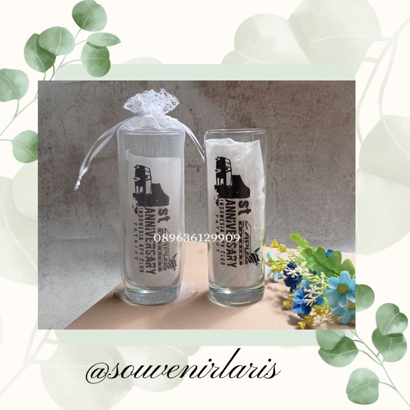 souvenir gelas bambu kemas tile gelas h12t