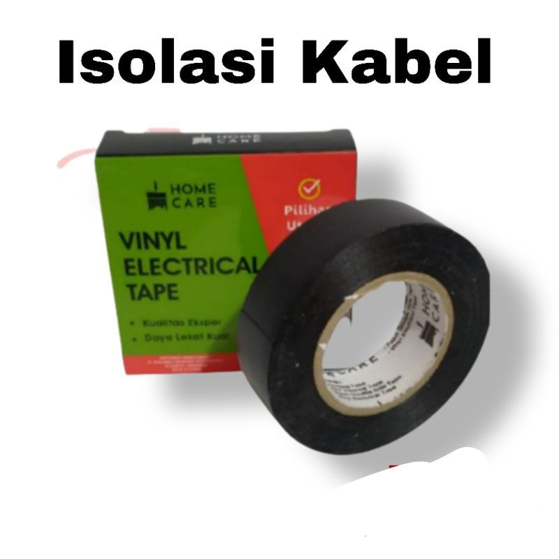 

Isolasi Listrik Hitam Home Care/Isolasi Besar jumbo/Isolasi Kabel/Solasiban