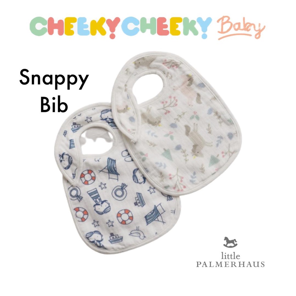 Little Palmerhaus Snappy Bib / Celemek bayi