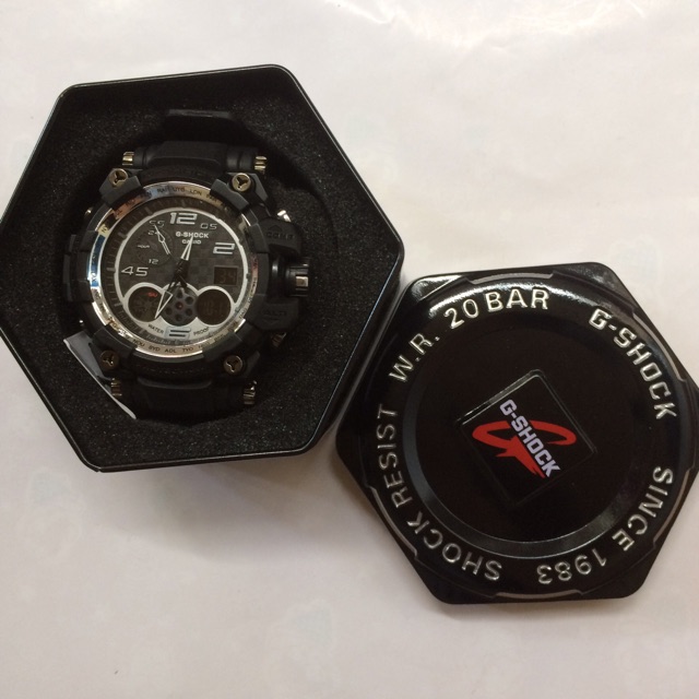 Jam tangan sport - premium G shock black