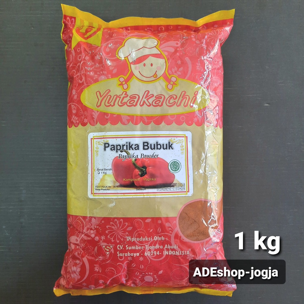 

Yutakachi Paprika Bubuk 1 kg paprica powder 1000 gr