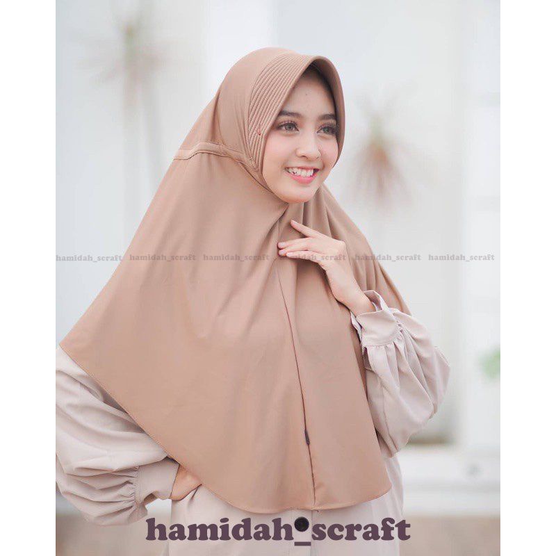 Hamidah Serut - Jilbab Hamidah Serut Ukuran L