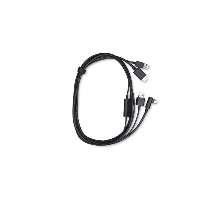 Wacom One X-Shape Cable ACK44506Z Original - Kabel 3-in-1 for Wacom One DTC133