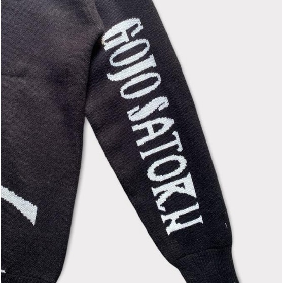 Sweater crewneck anime gojo satoru streetwear