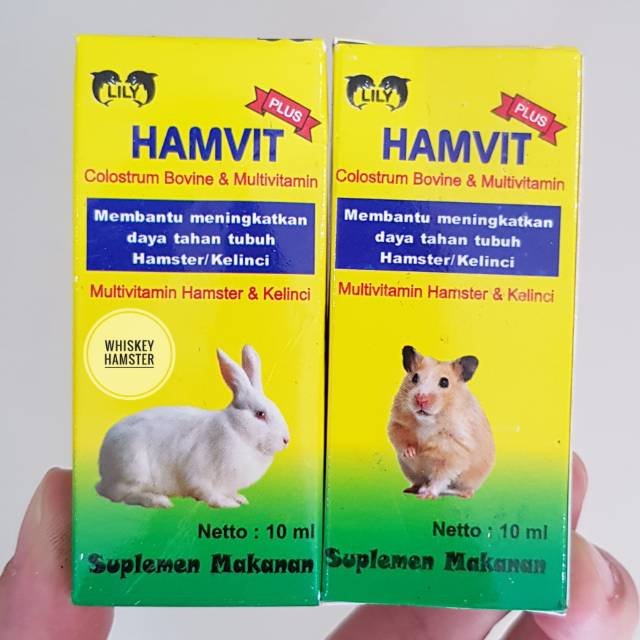 HAMVIT VITAMIN HAMSTER DAN KELINCI