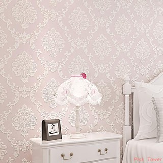  Wallpaper  Eropa mewah 3d non woven wallpaper  kamar tidur 