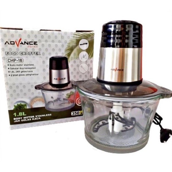 Advance CHP-18 Food Chopper 1,8 Lt Penggiling Daging Blender CHP18