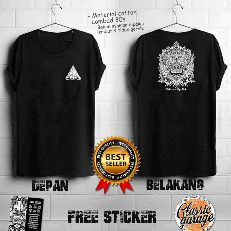Bali / Leak / Pria / Wanita / Unisex / KAOS DISTRO / BAJU DISTRO / KAOS BALI / BAJU BALI / KAOS MURA