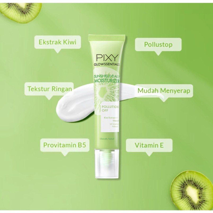 ★ BB ★  PIXY Glowssentials Sunshield Daily Moisturizer - Pixy Sunshield - Sunscreen