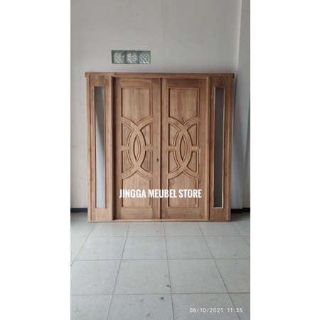Kusen Pintu Jati Pintu Kusen Kusen Pintu jendela kayu jati pintu kupu tarung